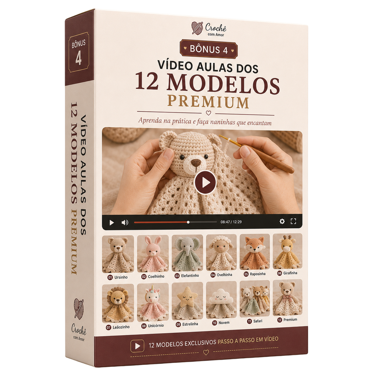 Mockup Guia de Precificação e Venda de Naninhas Artesanais